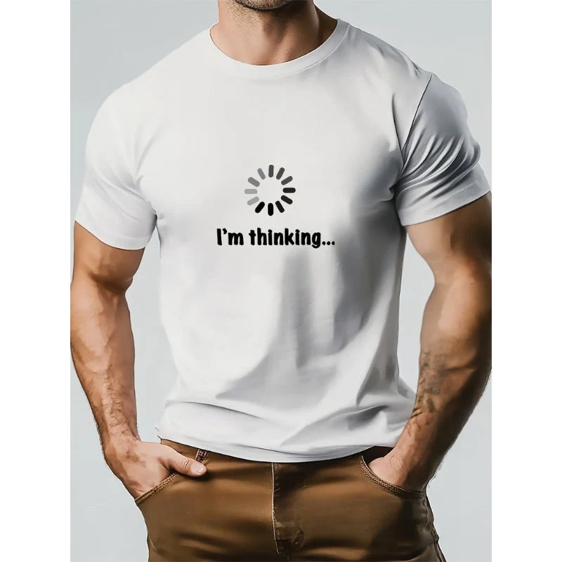 Think – Maglietta in Cotone e Stampa - Image 10