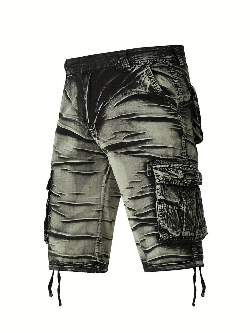 Thomas - Pantaloncini Cargo Casual Con Motivo Mimetico E Tasche - Image 2