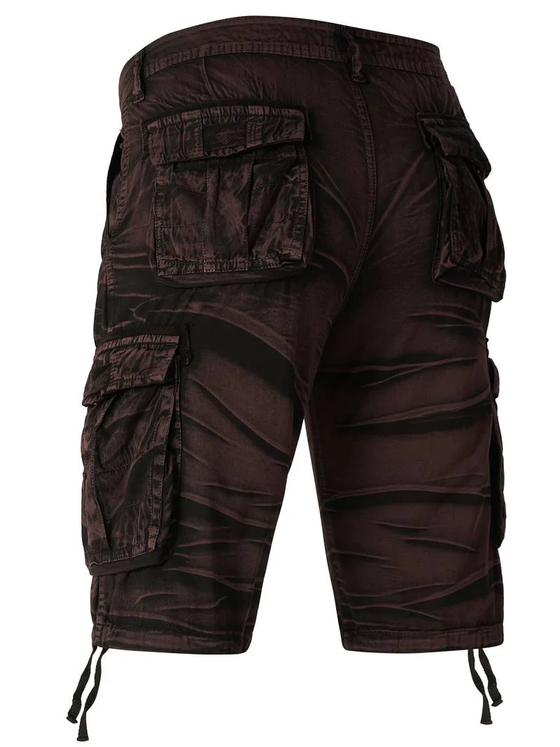 Thomas - Pantaloncini Cargo Casual Con Motivo Mimetico E Tasche - Image 5