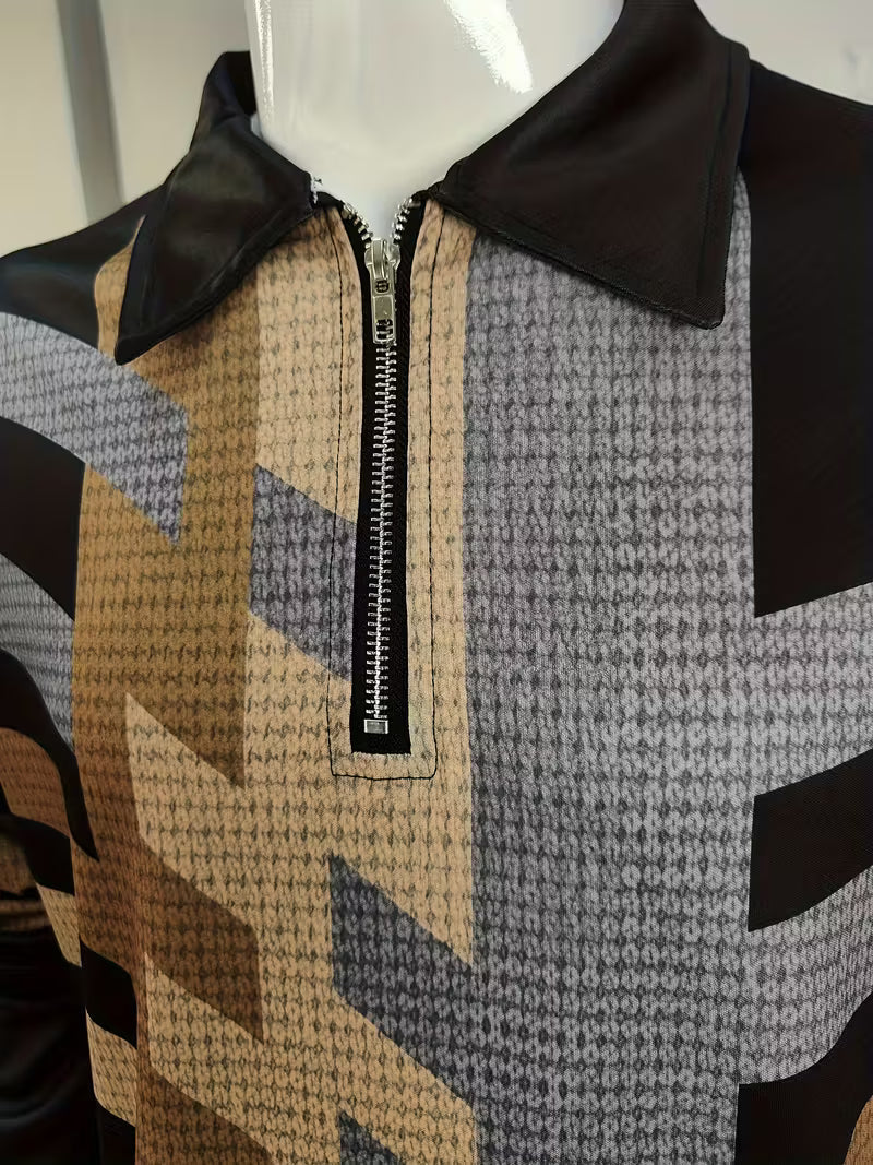 Thomson - Camicia a Maniche Lunghe Con Mezza Zip - Image 10