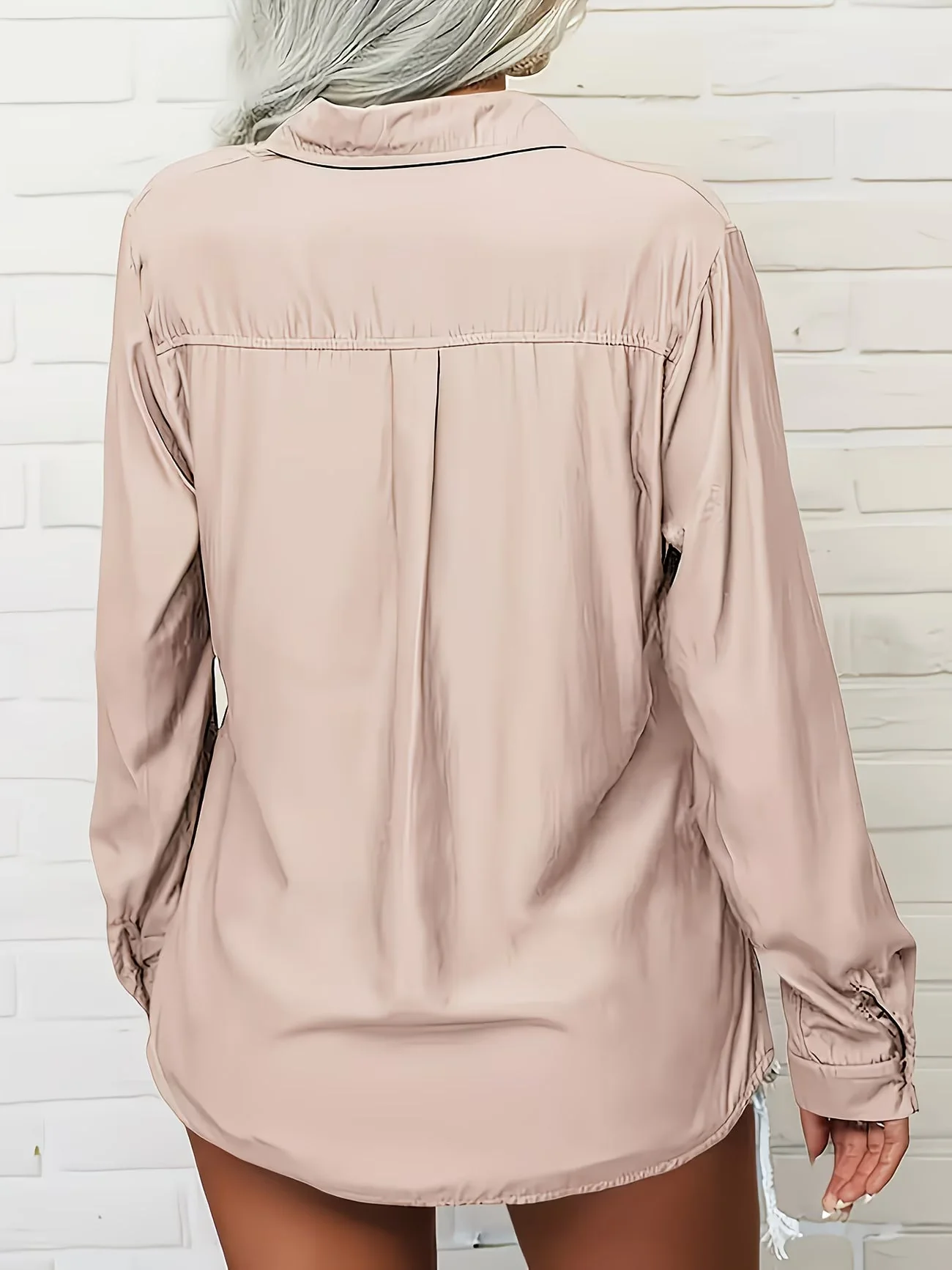 Tierna - Camicia a Maniche Lunghe Con Bottoni - Image 16