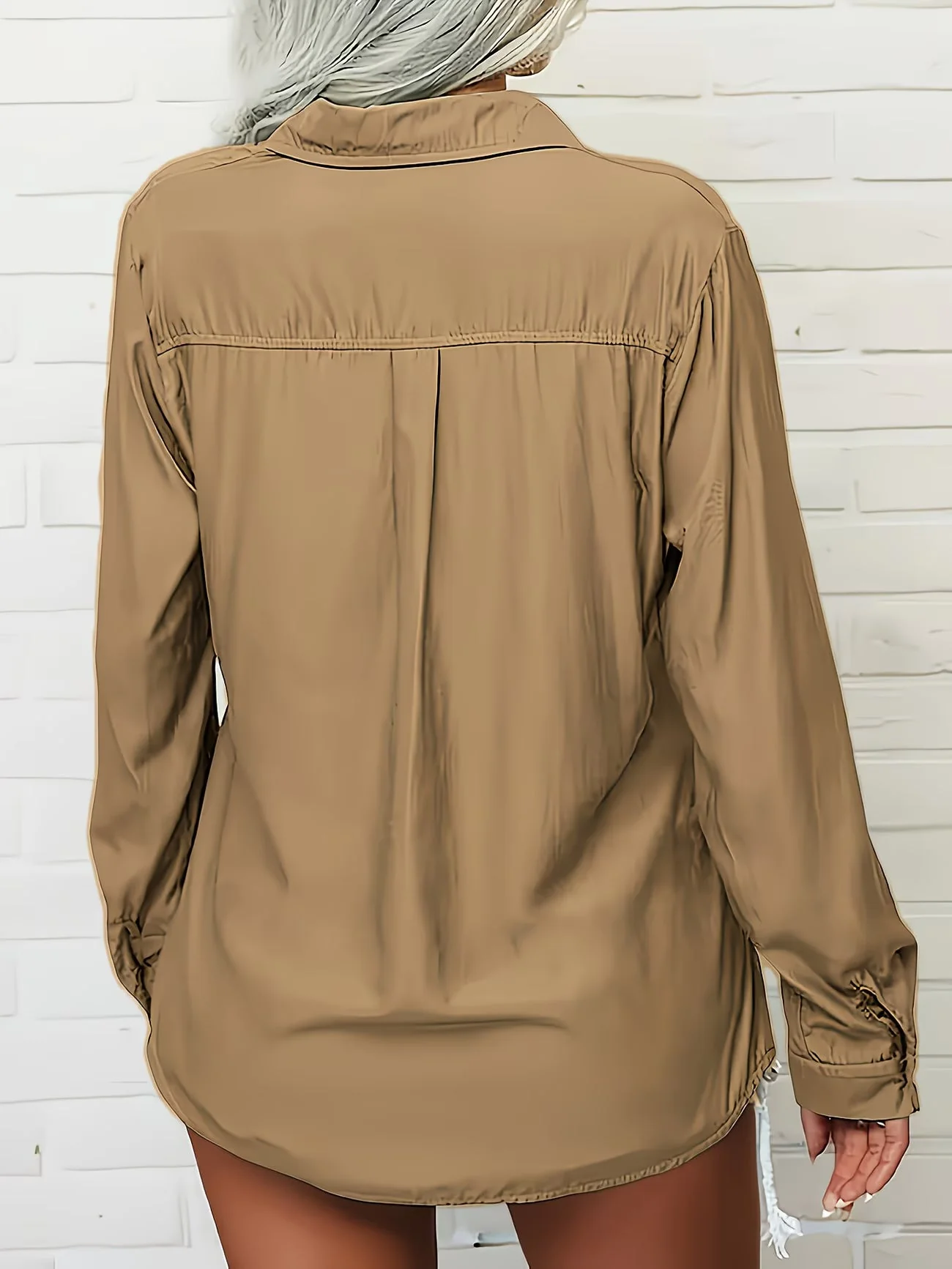 Tierna - Camicia a Maniche Lunghe Con Bottoni - Image 9