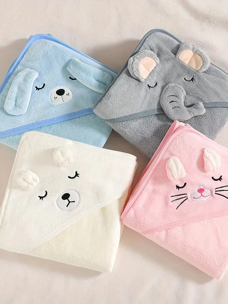 TinyTowel - Asciugamano Da Bagno Morbido e Assorbente Per Neonati - Image 5