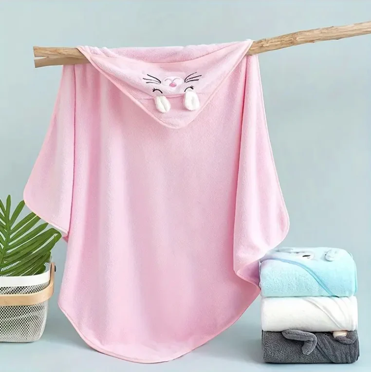 TinyTowel - Asciugamano Da Bagno Morbido e Assorbente Per Neonati - Image 6