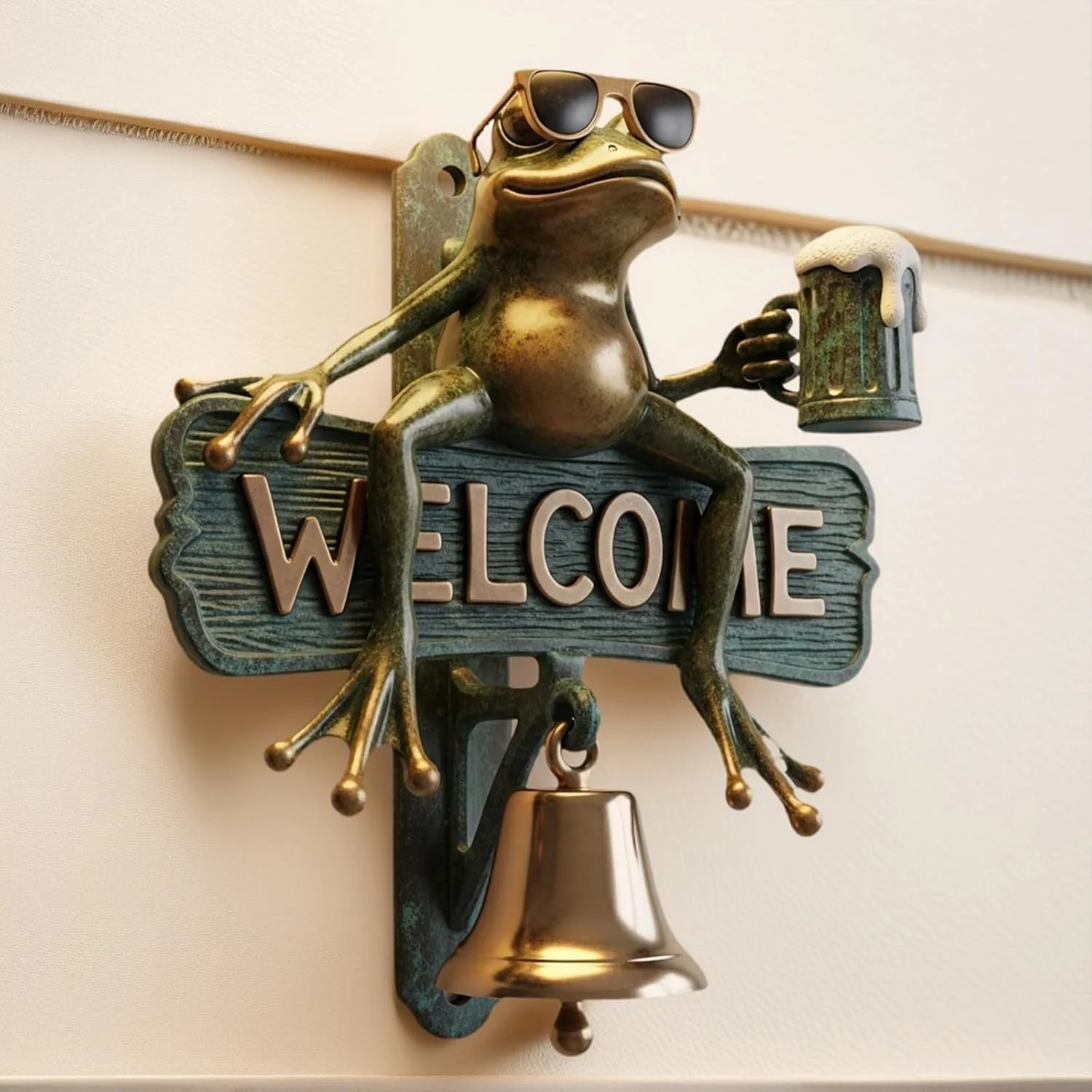 ToadTapper - Campanello Di Benvenuto a Forma Di Rana Ghiacciata - Image 5