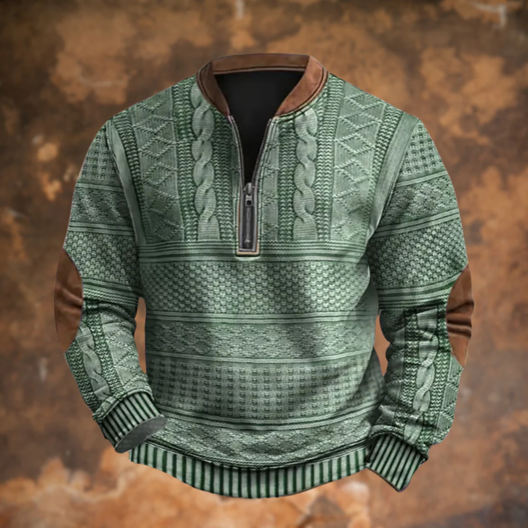 Tom - Elegante Maglione Con Zip e Maniche Lunghe - Image 6