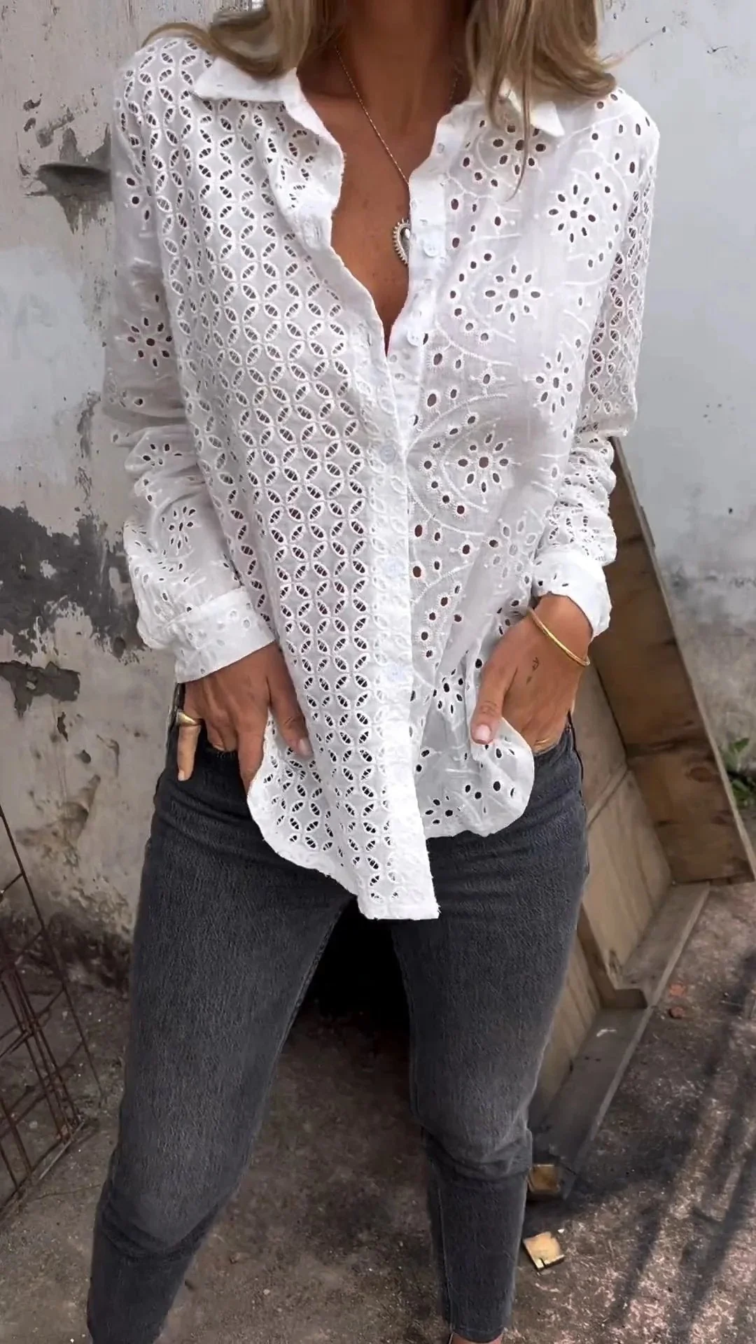 Tommie - Camicia Con Motivo In Bianco - Image 6