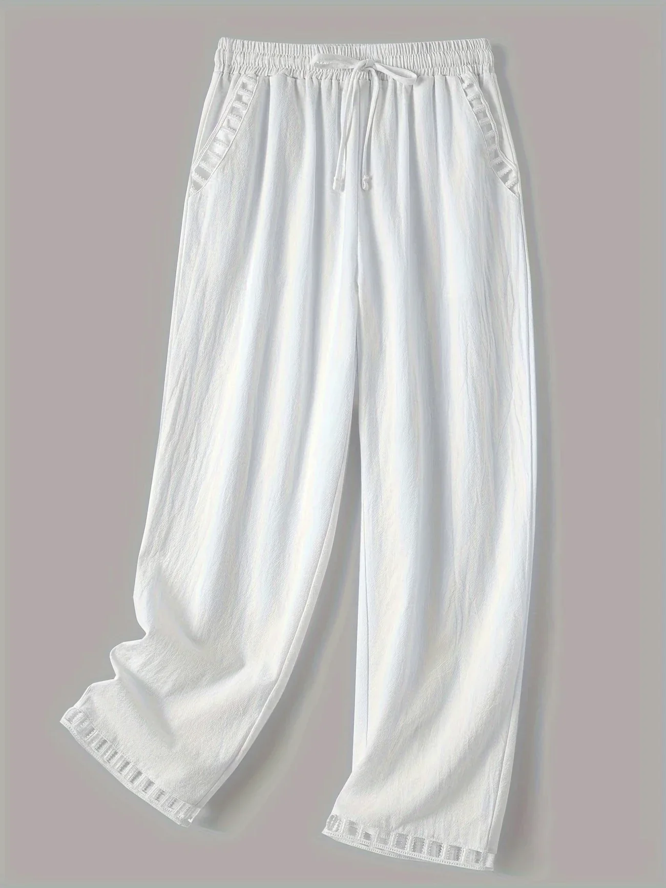 Tracey - Contrasto Trim Cropped Pantaloni - Image 19