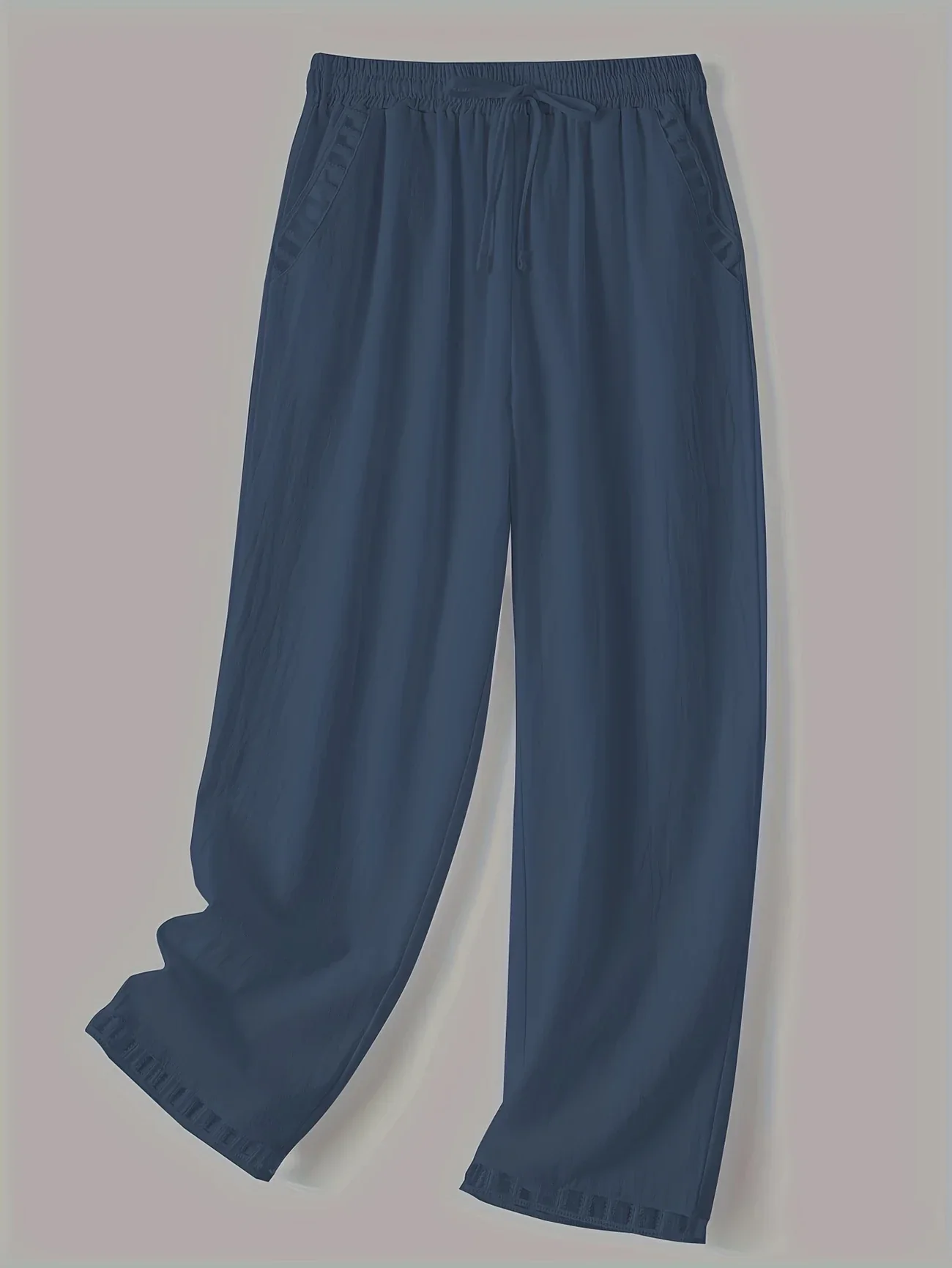 Tracey - Contrasto Trim Cropped Pantaloni - Image 21