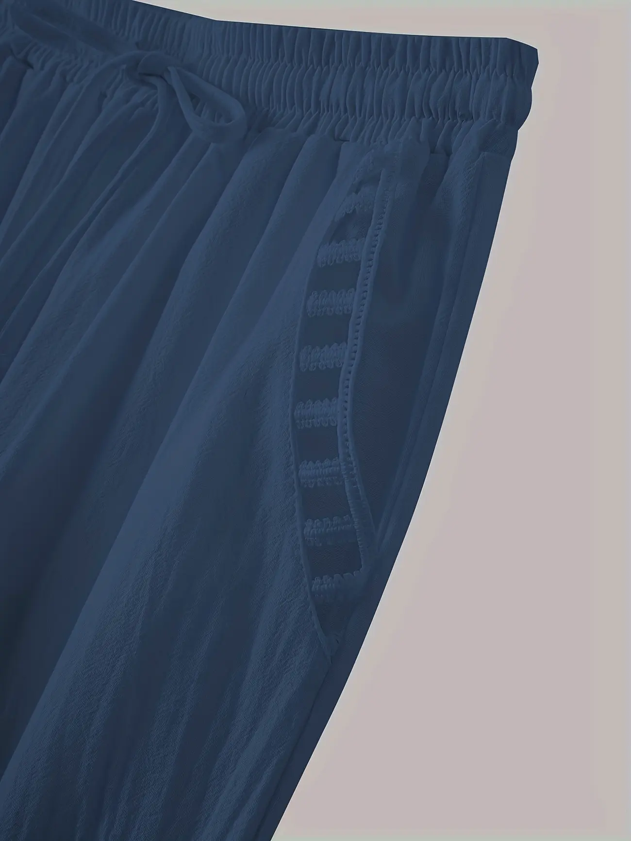 Tracey - Contrasto Trim Cropped Pantaloni - Image 24