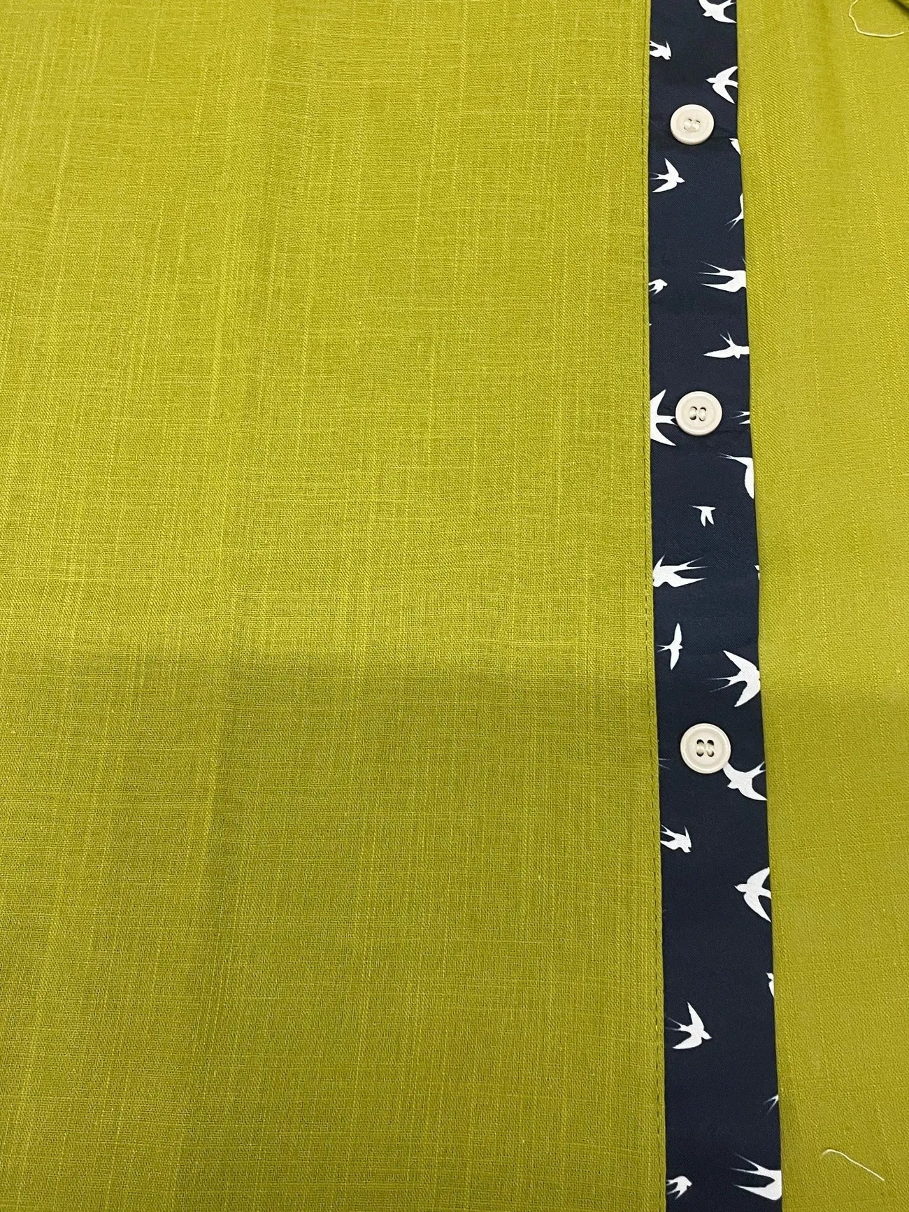 Trofim - Elegante Camicia Con Stampa Uccellino - Image 13