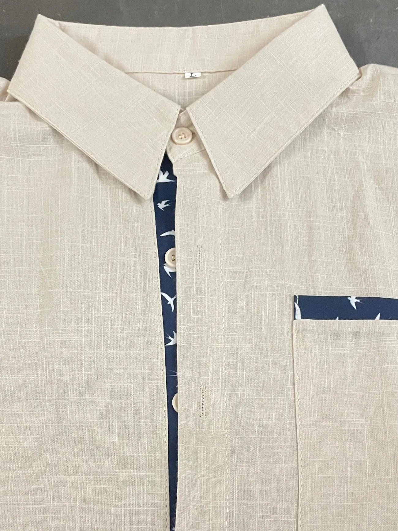 Trofim - Elegante Camicia Con Stampa Uccellino - Image 7