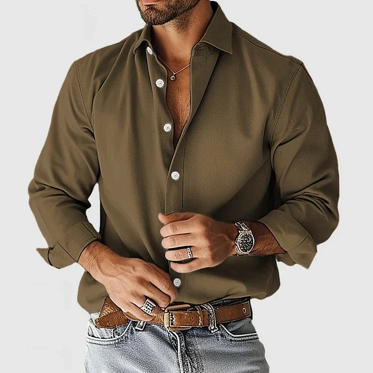 Truman - Elegante Camicia a Maniche Lunghe - Image 4