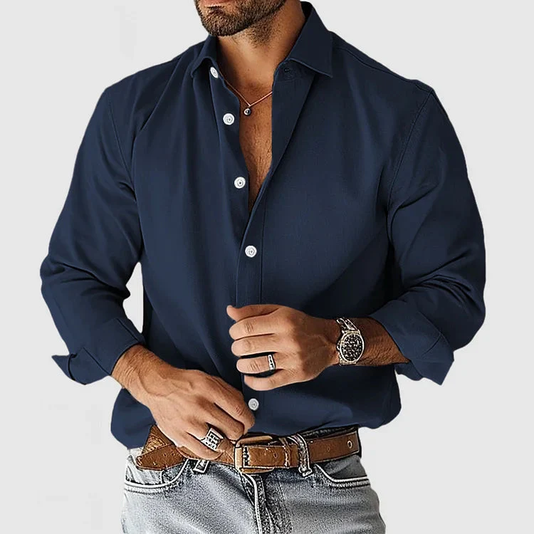 Truman - Elegante Camicia a Maniche Lunghe - Image 7