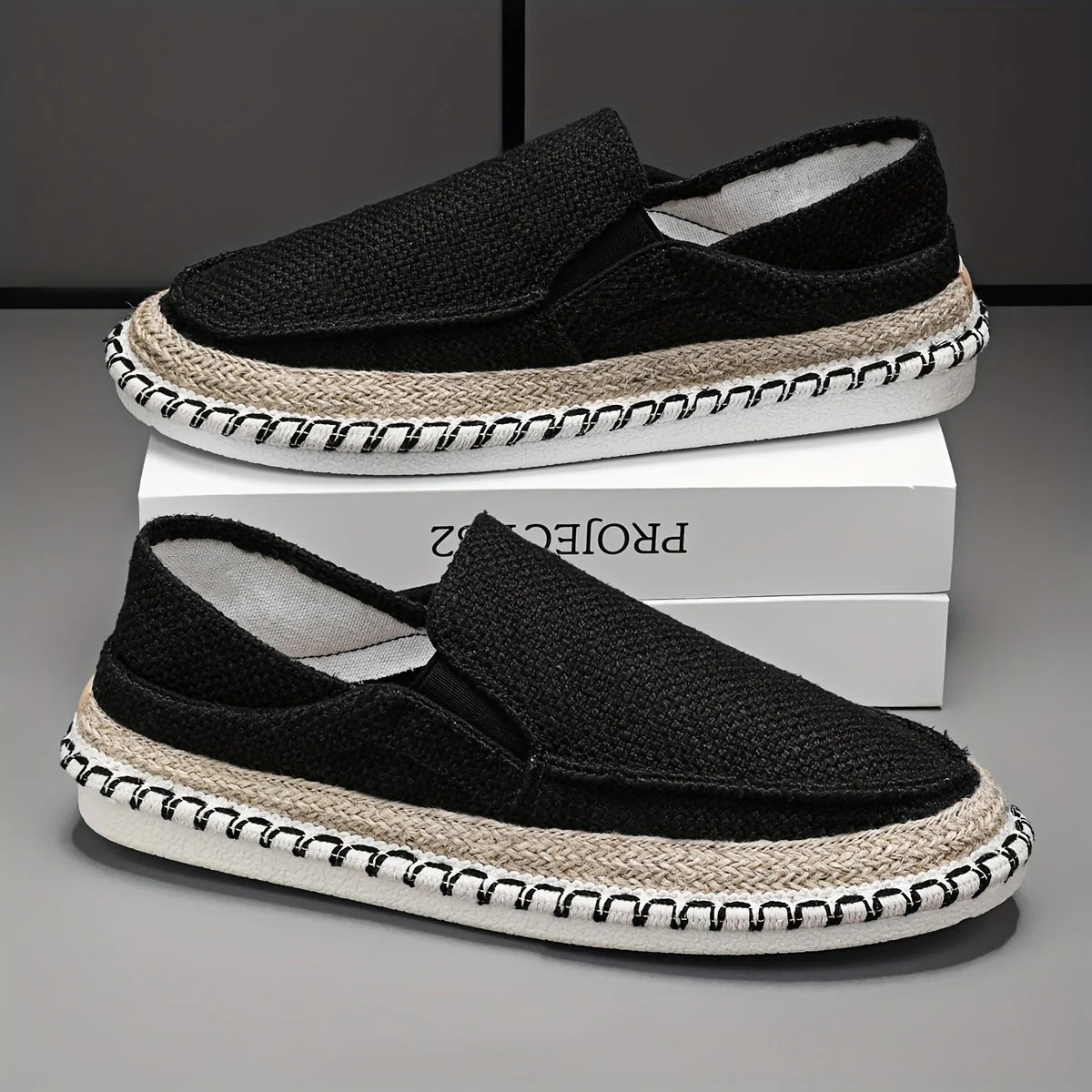 Tyson - Scarpe Slip Su Costiero Tessitura - Image 3