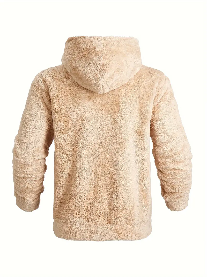 Ushakov - Casual Manica Lunga Felpa Con Cappuccio Con Cerniera - Image 10