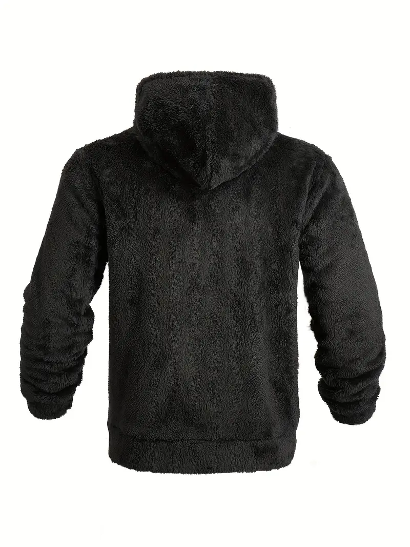 Ushakov - Casual Manica Lunga Felpa Con Cappuccio Con Cerniera - Image 12