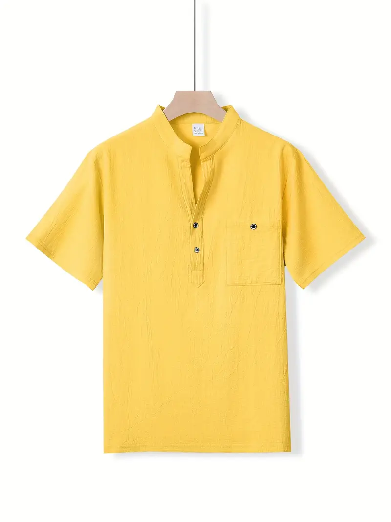 Vaughn - Elegante Camicia A Maniche Corte - Image 28