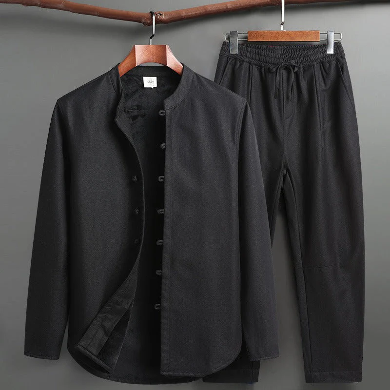 Vayen - Set di due Pezzi con Uniforme Foderata in Pile - Image 2