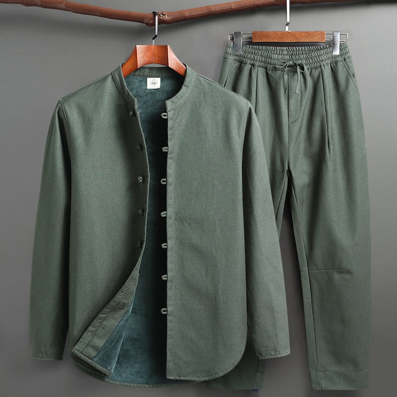 Vayen - Set di due Pezzi con Uniforme Foderata in Pile - Image 3