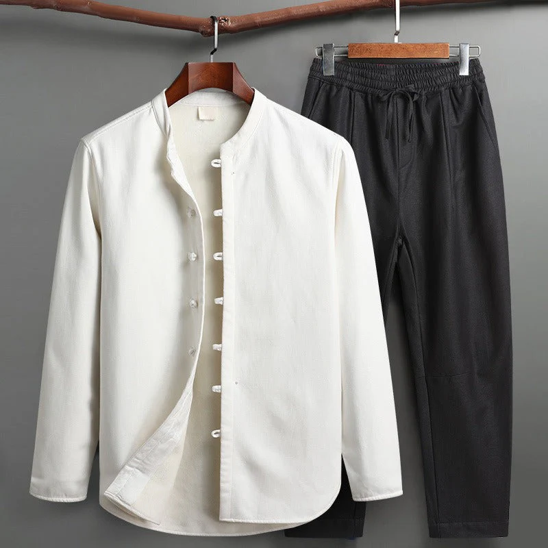Vayen - Set di due Pezzi con Uniforme Foderata in Pile - Image 4