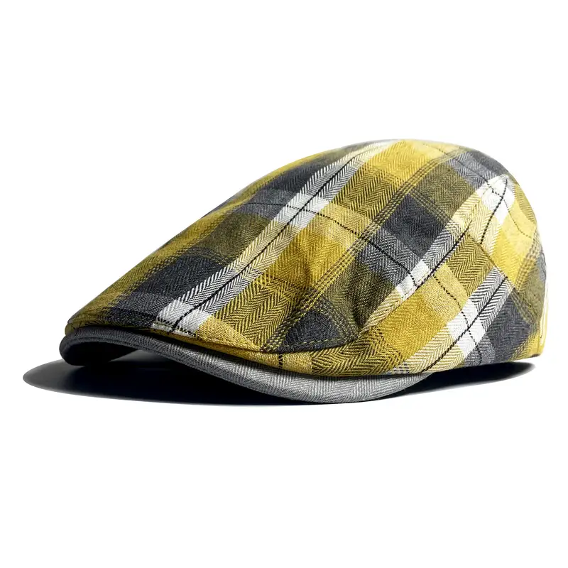 Velimir - Berretto Elegante a Quadri - Image 6