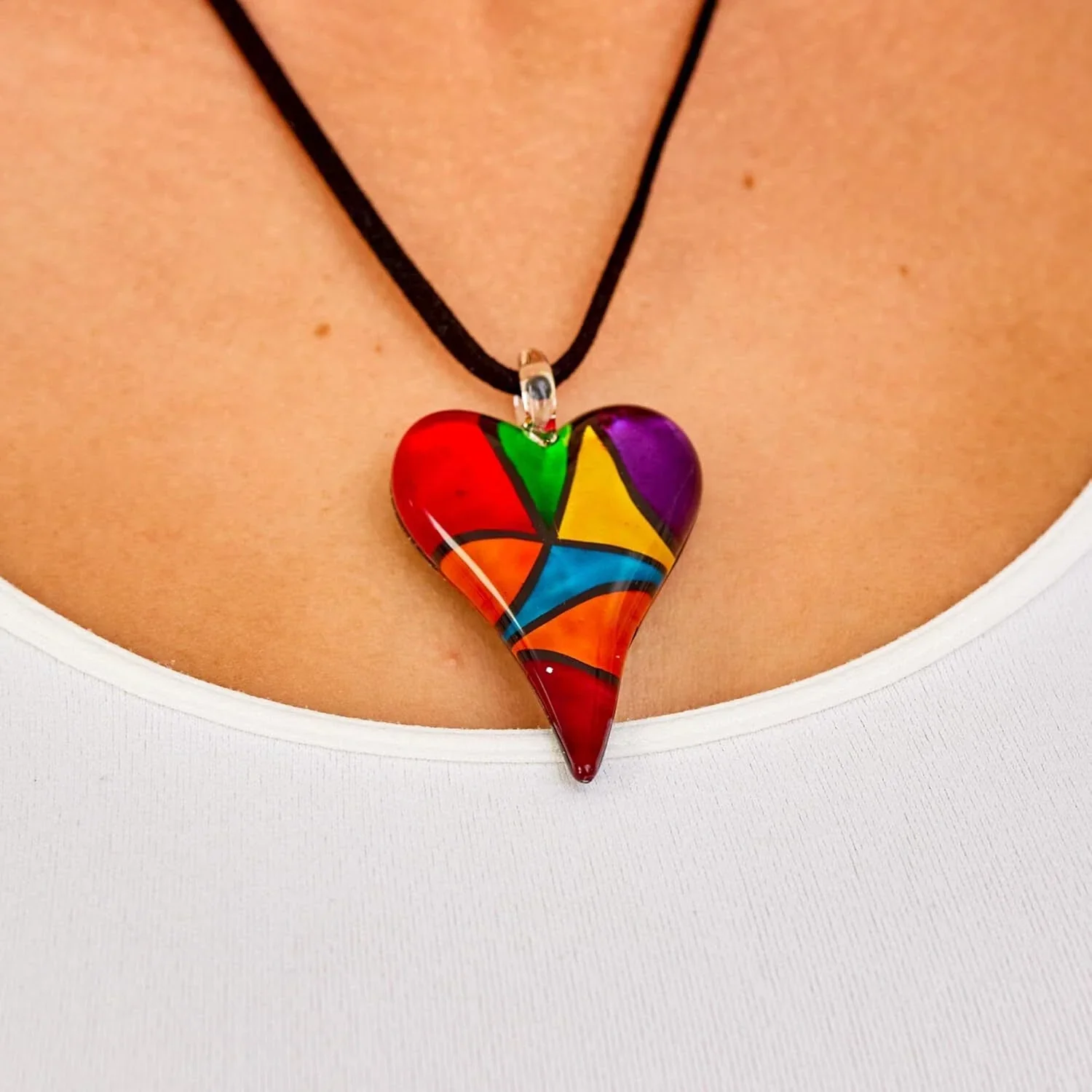 Vibralove - Collana Con Pendente a Forma Di Cuore - Image 3