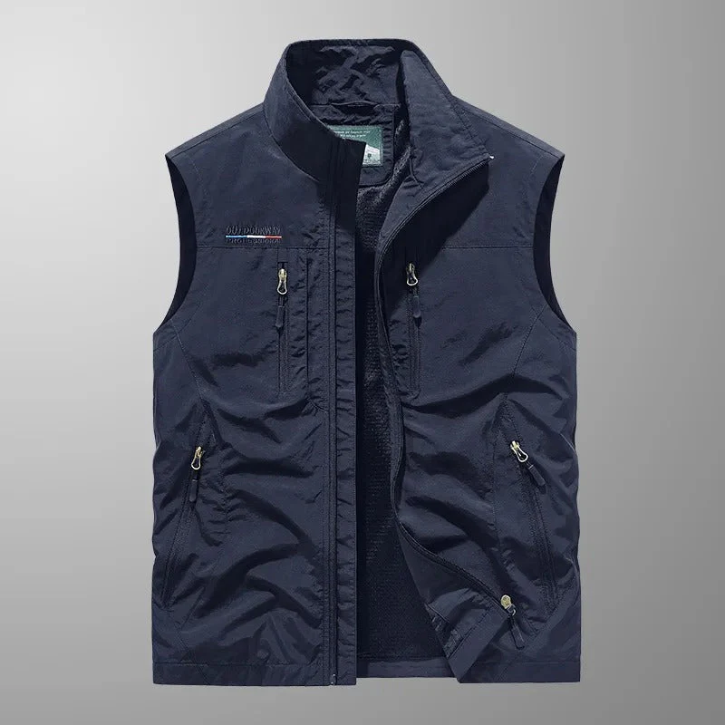 Vincent - Gilet Cargo Traspirante Multi-Tasca Per l'outdoor - Image 6