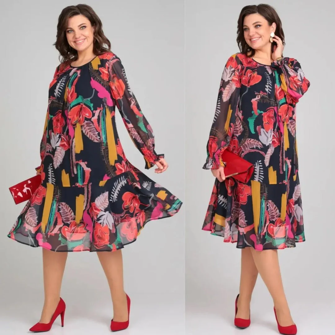 Vinoshika - Abito Floreale Elegante - Image 7