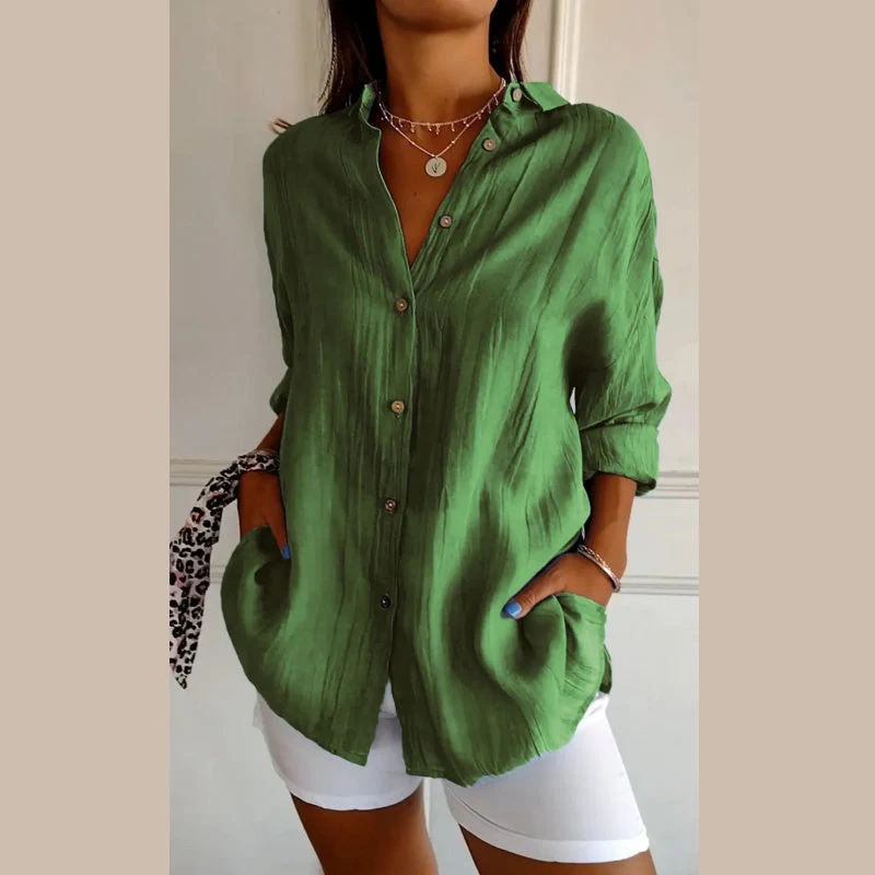 Virgie - Camicia Classica Con Risvolto Singolo - Image 2