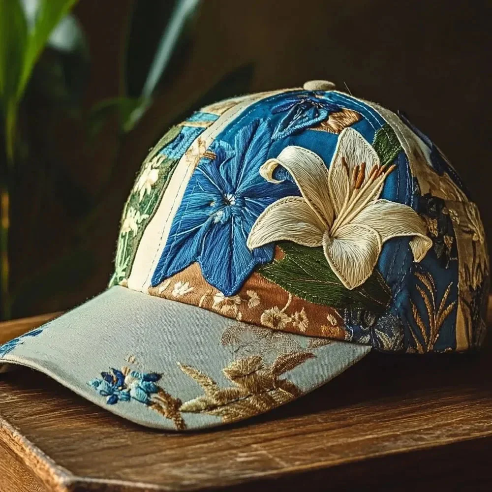 Virinia - Cappellino Con Ricamo Floreale - Image 2
