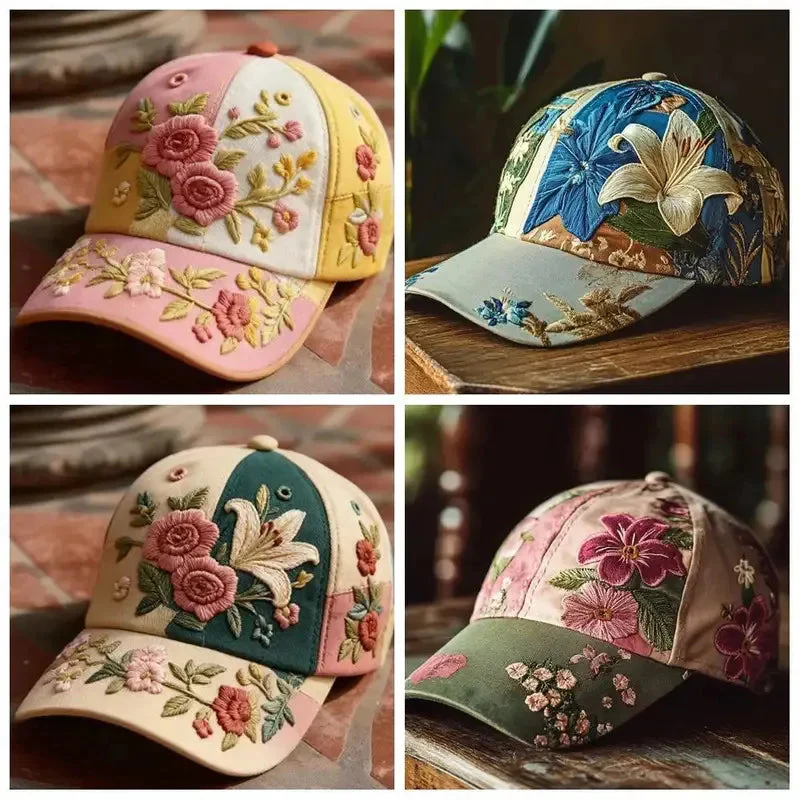 Virinia - Cappellino Con Ricamo Floreale - Image 7