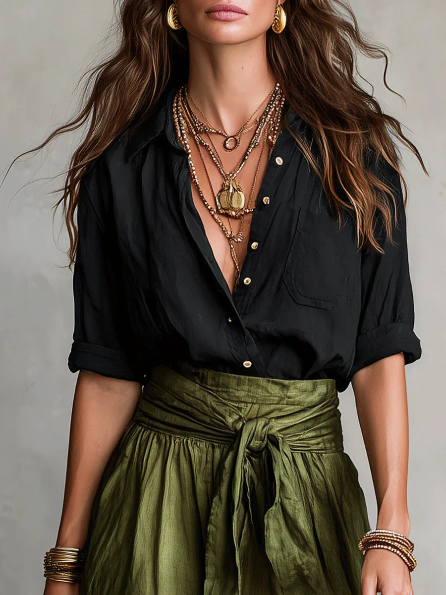 Virra - Completo Composto Da T-Camicia e Gonna Midi - Image 3