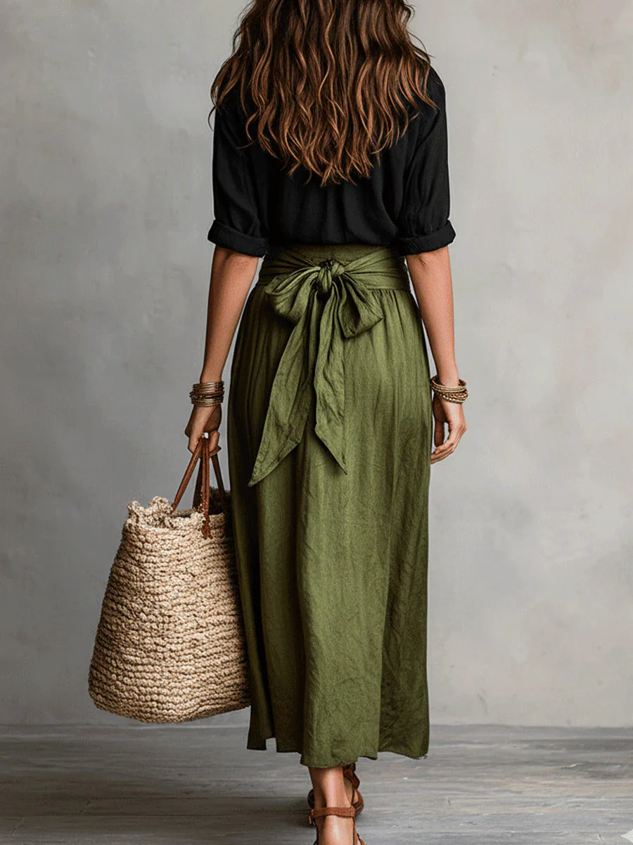 Virra - Completo Composto Da T-Camicia e Gonna Midi - Image 5