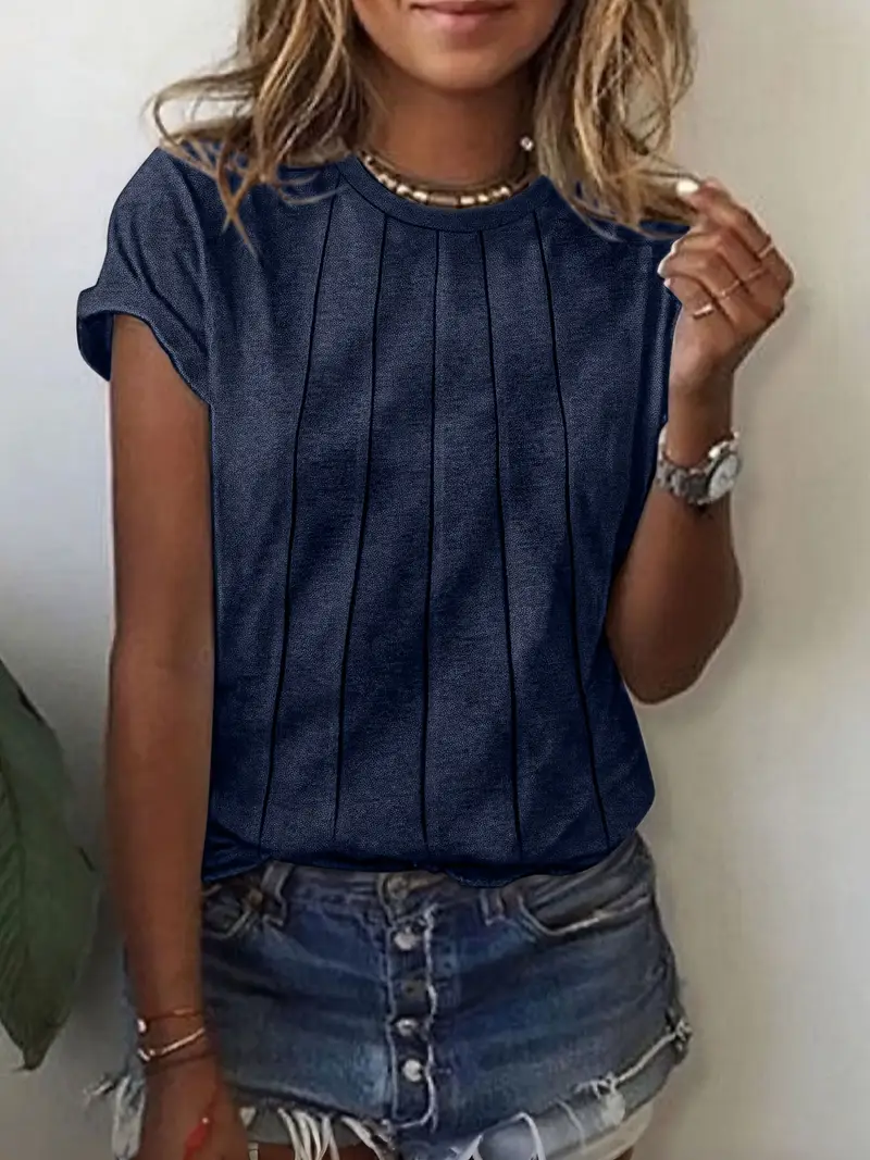 Vitaliya - Maglietta Casuale A Maniche Corte - Image 2