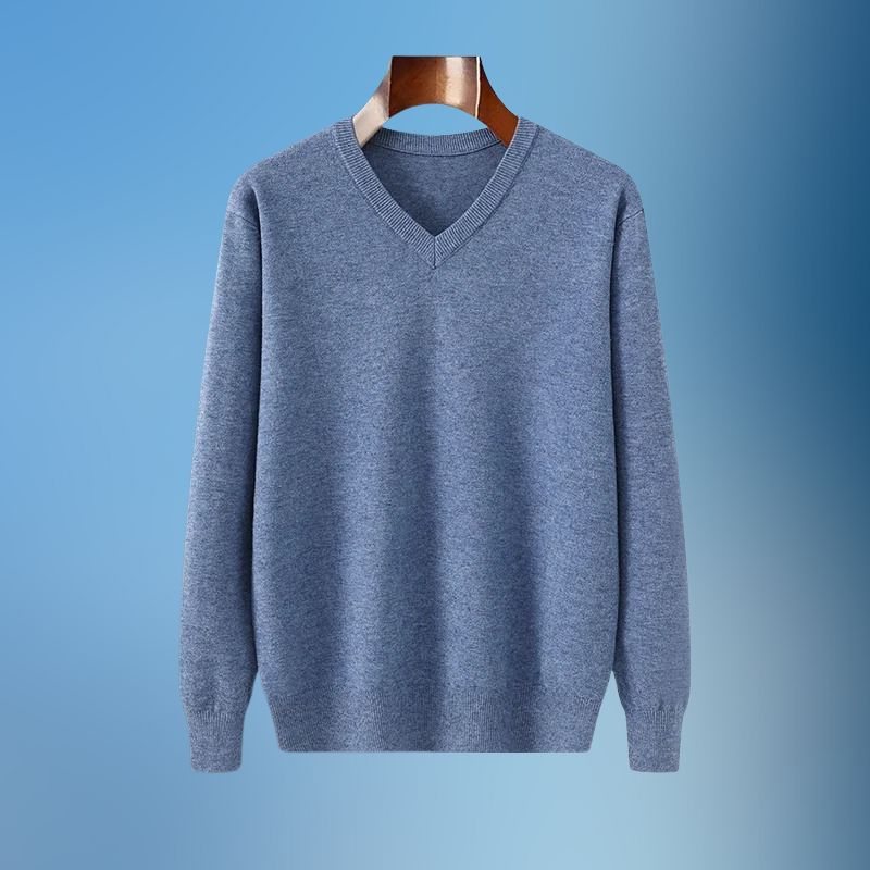 Vortigern - Pullover ScioltoCon Scollo a V - Image 4