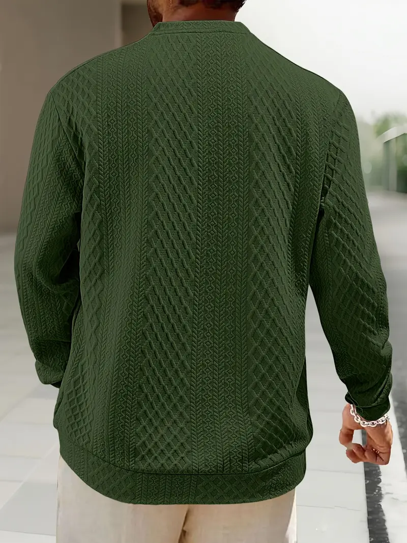 Warriner - Felpa a Maniche Lunghe Con Motivo Geometrico - Image 15