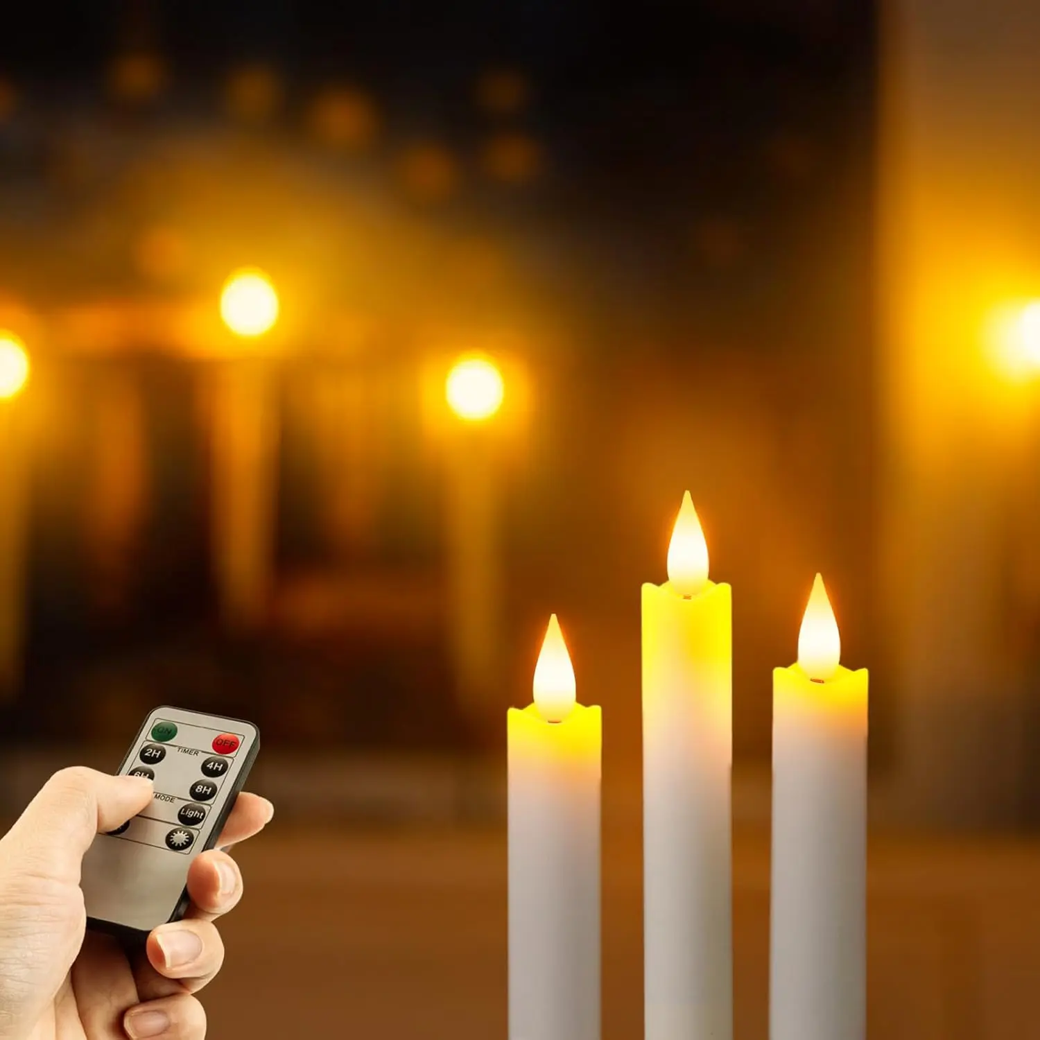 Waxenova - Candele di Cera Ricaricabili - Image 9