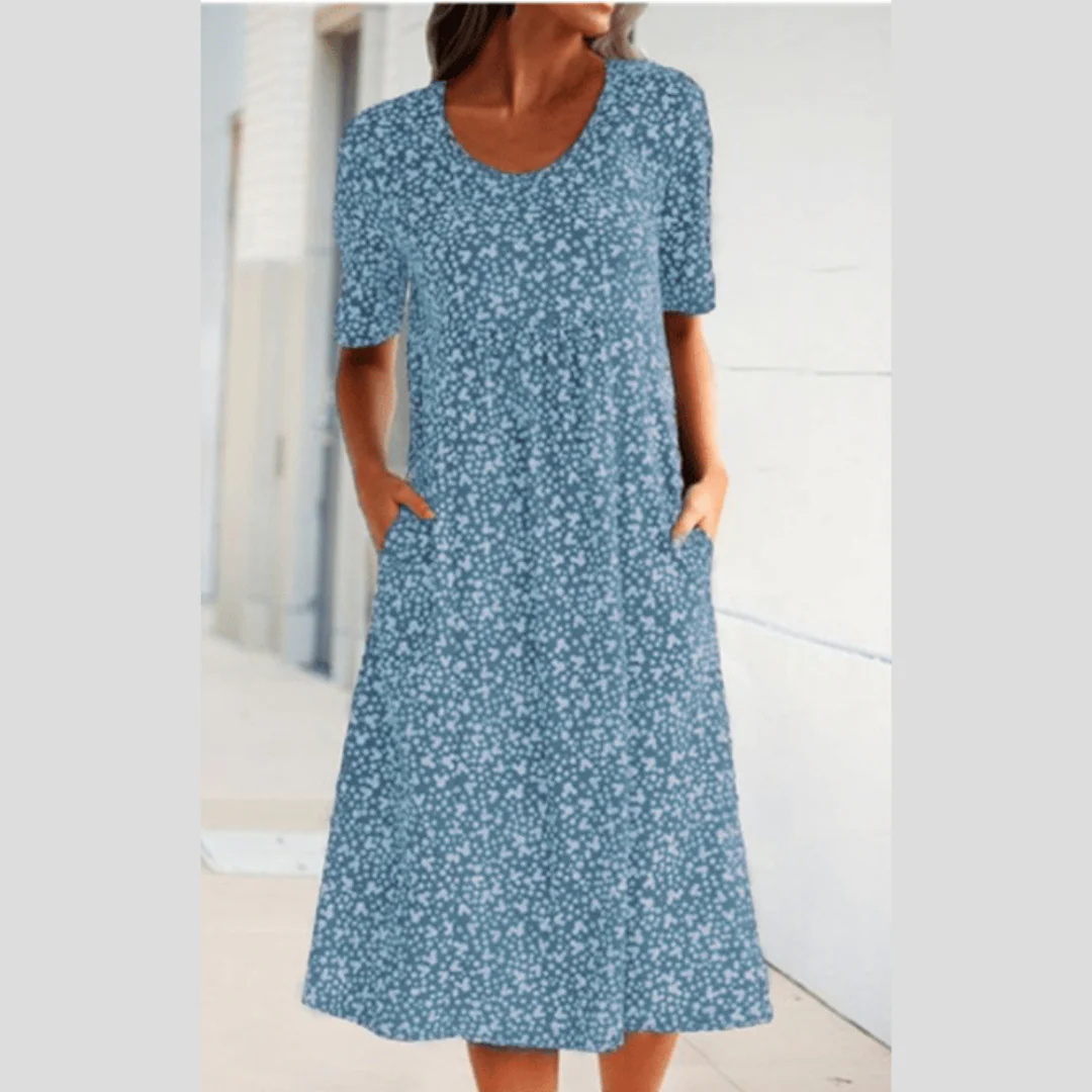 Wilda - Elegante Midi Abito Con Stampa Floreale - Image 3