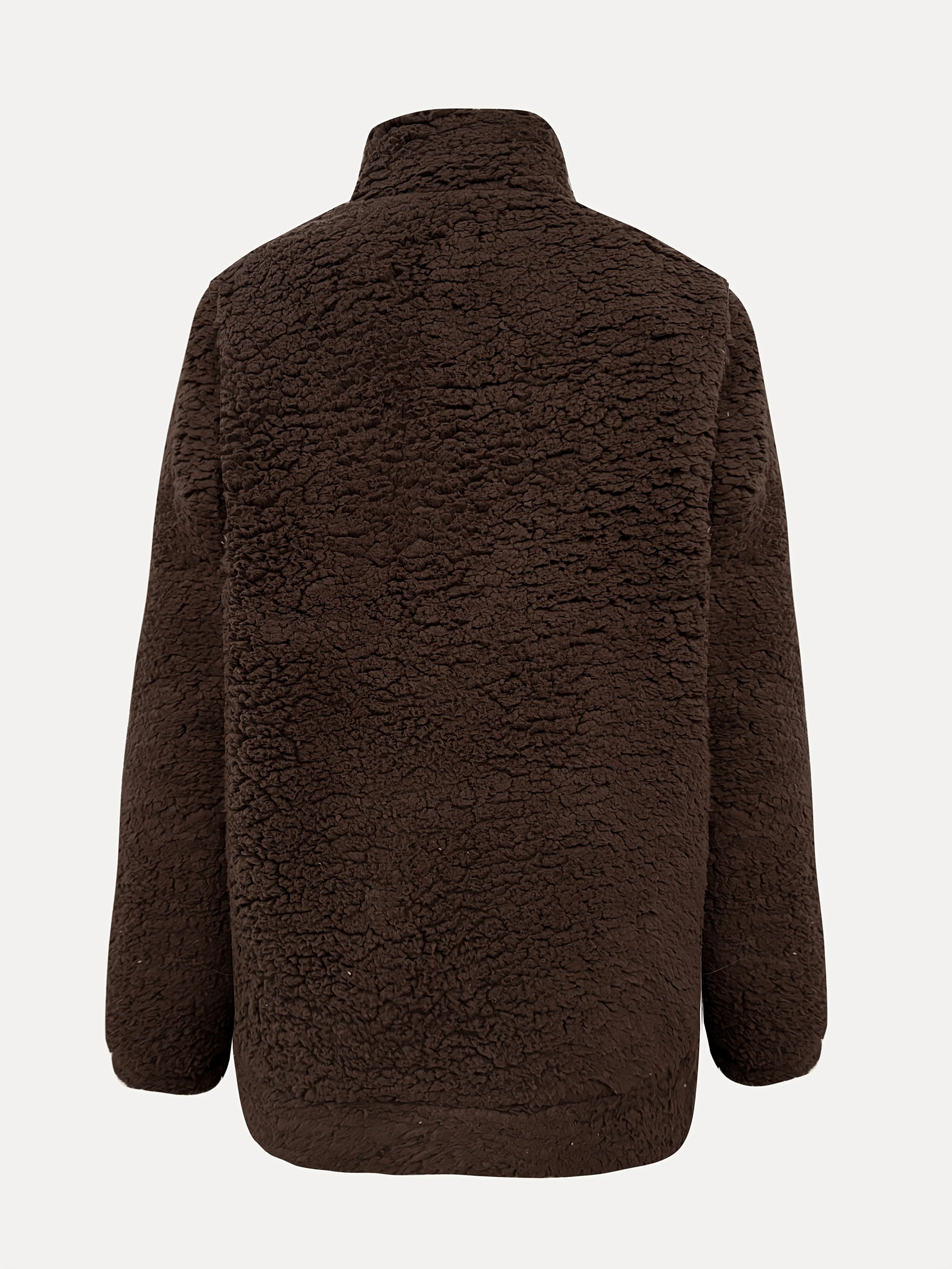 Willemien - Felpa Con Zip In Pile a Maniche Lunghe - Image 7