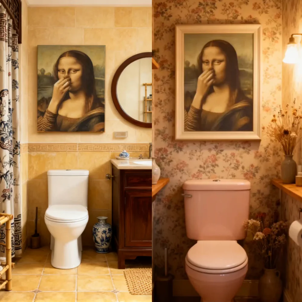 WinkArt - Poster Umoristico Mona Lisa con un Occhiolino - Image 8