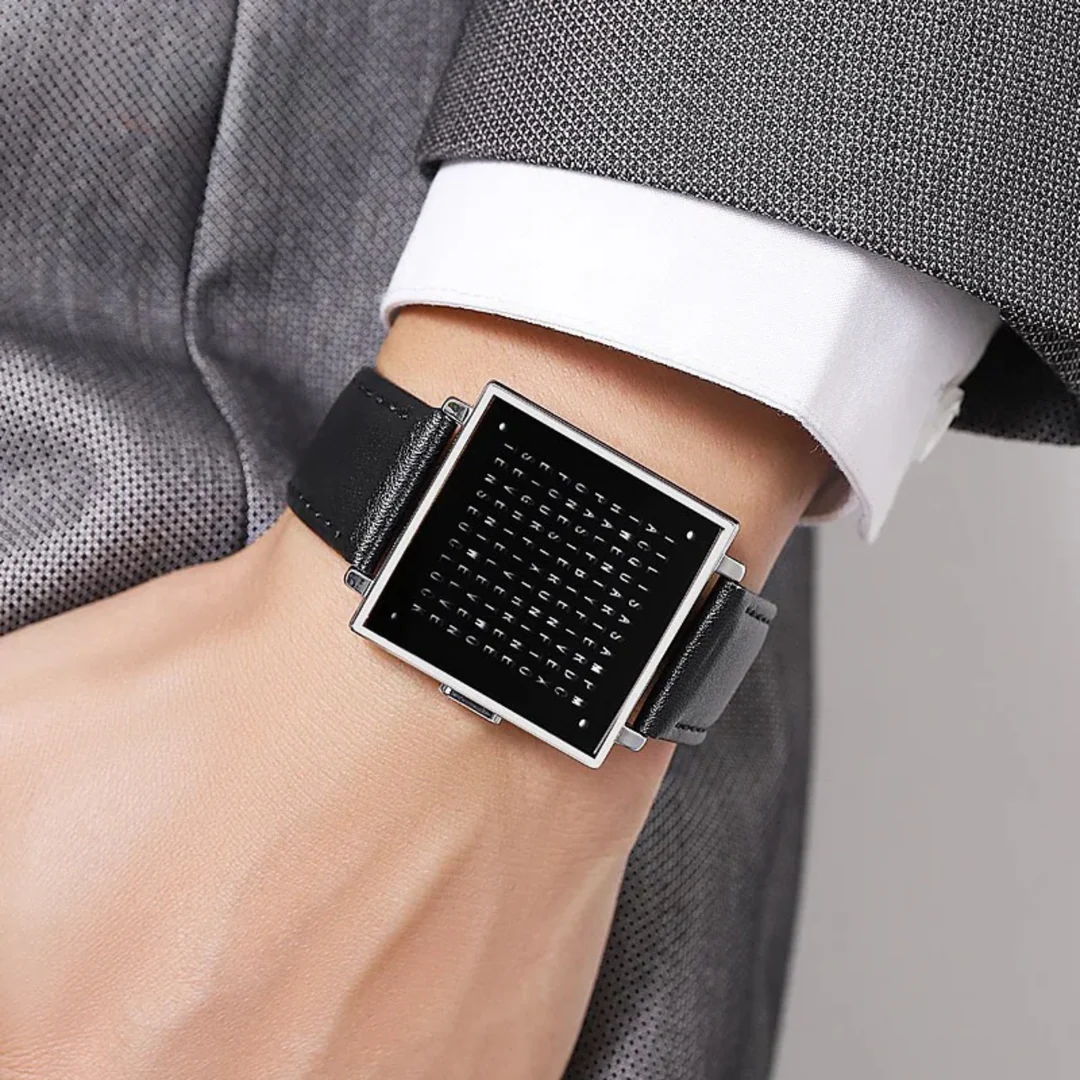 WordTime - Orologio Con Display Digitale Matrix - Image 11