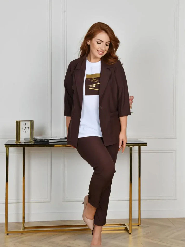 Yafit - Elegante Completo Giacca e Pantaloni