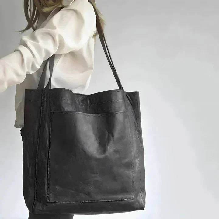 Yasmine - Borsa Tote Classica in Pelle - Image 4