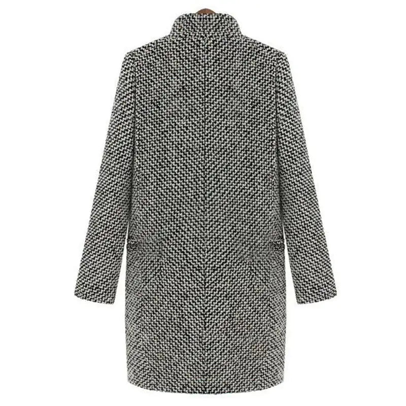 Yelana – Cappotto Lungo e Caldo con Bottone Singolo - Image 3