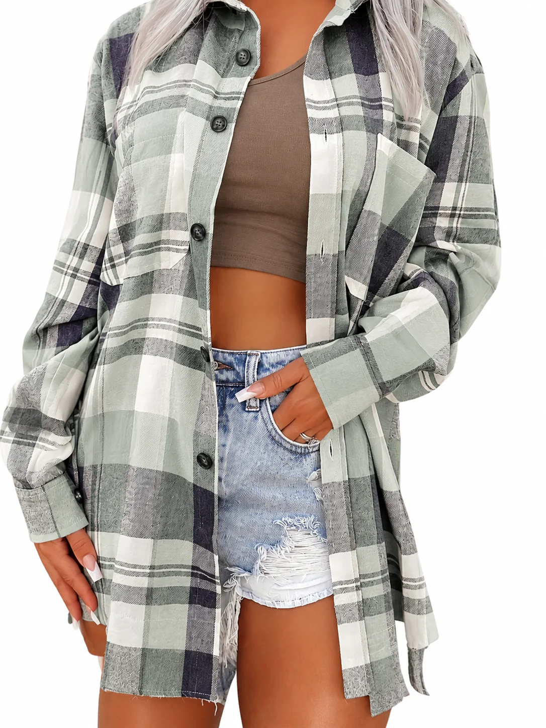 Yenira - Camicia Estiva a Maniche Lunghe - Image 3