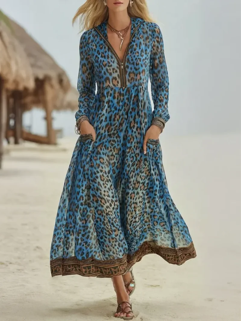 Yethrika - Abito Elegante Con Cerniera - Image 3