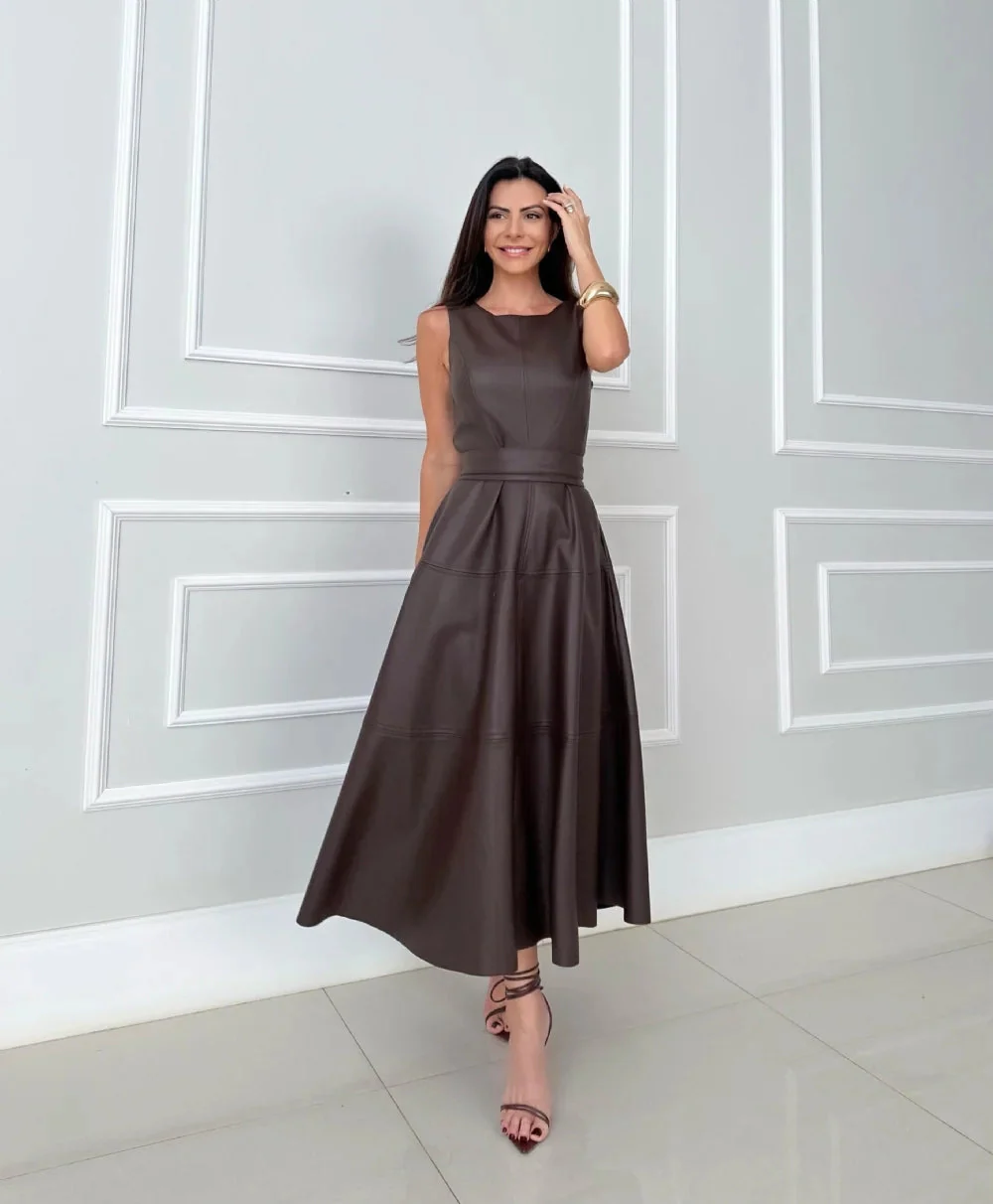 Ynez - Elegante Abito Midi - Image 3