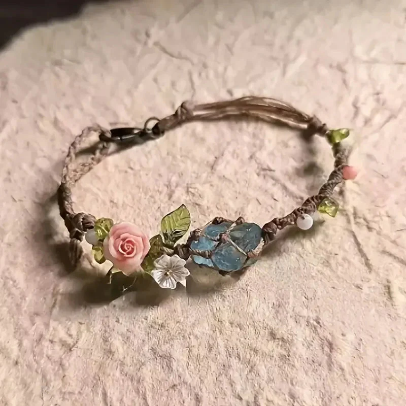 Yohana - Bracciale Eleganza Fiore Magico
