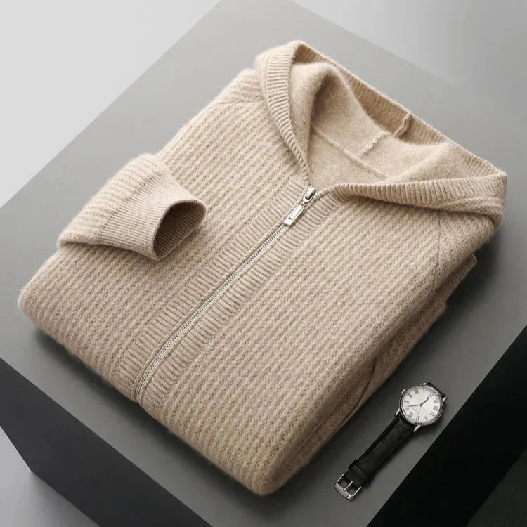 Yonel - Felpa Con Cappuccio in Cashmere di Lusso - Image 2